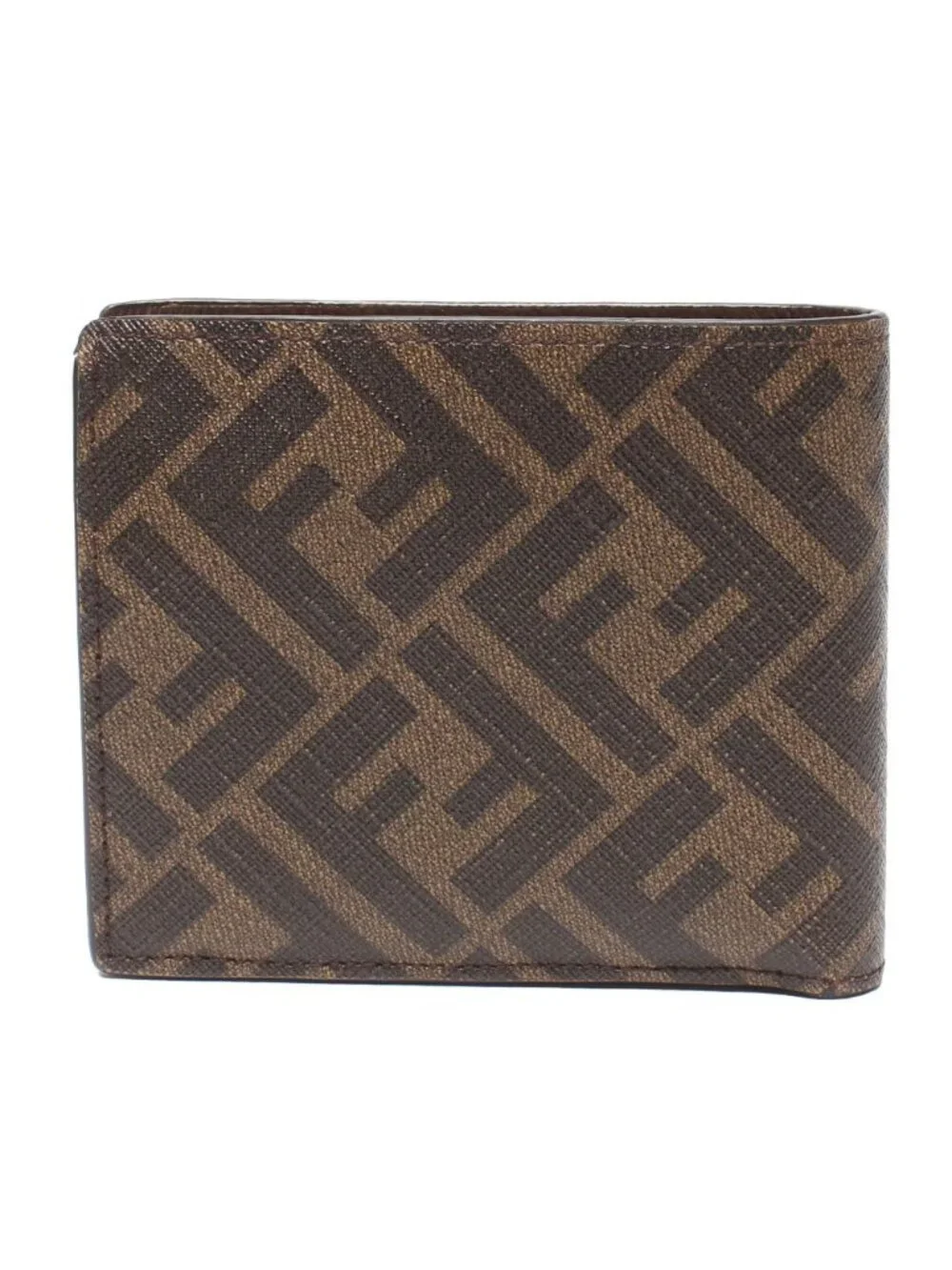 Fendi Bifold Wallet Zucca Pattern